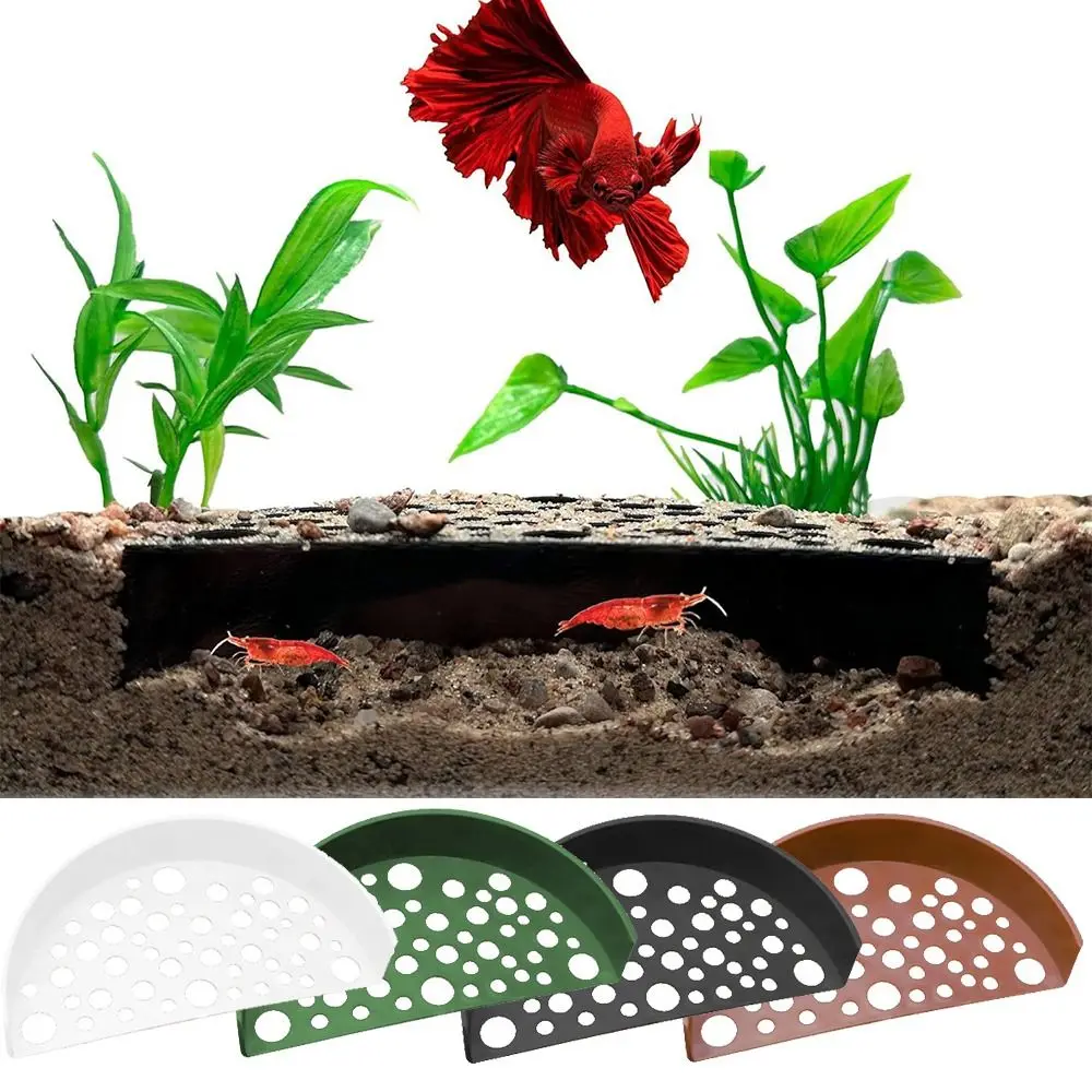 Plastic Aquarium Shelter House Fish Tank Decoration Aquaculture Shrimp Cave Pet Supplies Shrimp Breeding Protector fish aquarium fish breeding box
