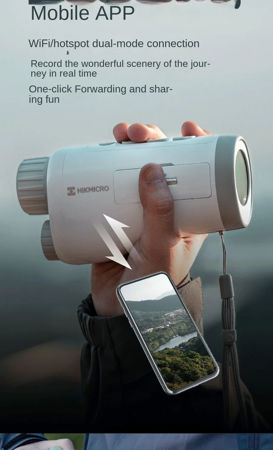 HIKMICRO HEIMDAL H4D ビデオ録画付きナイトビジョン望遠カメラ
