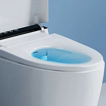 Hot Selling Sanitary Ware Floor Mounted Water Closet Electric Bidet Intelligent Toilet Bowl Bathroom Smart Toilet For Hotel 5