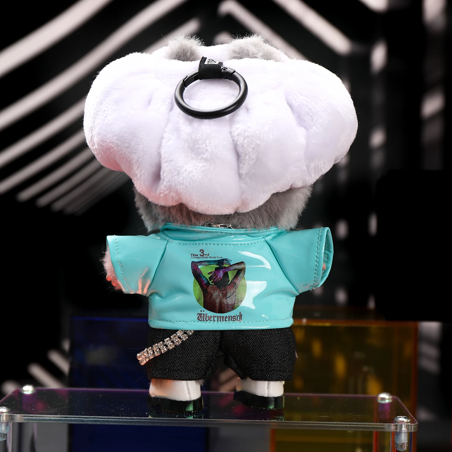 ★LABUBU★G-DRAGONなりきり服★3点セット★ G-Dragon Concert Same Style Mushroom Hat & Clothing Set