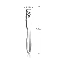 Anti Splash Large Stainless Steel With Rotatable 360 ° Nail Clippers Manicure Tools Foot Repair Tools Personal Care Tools 2