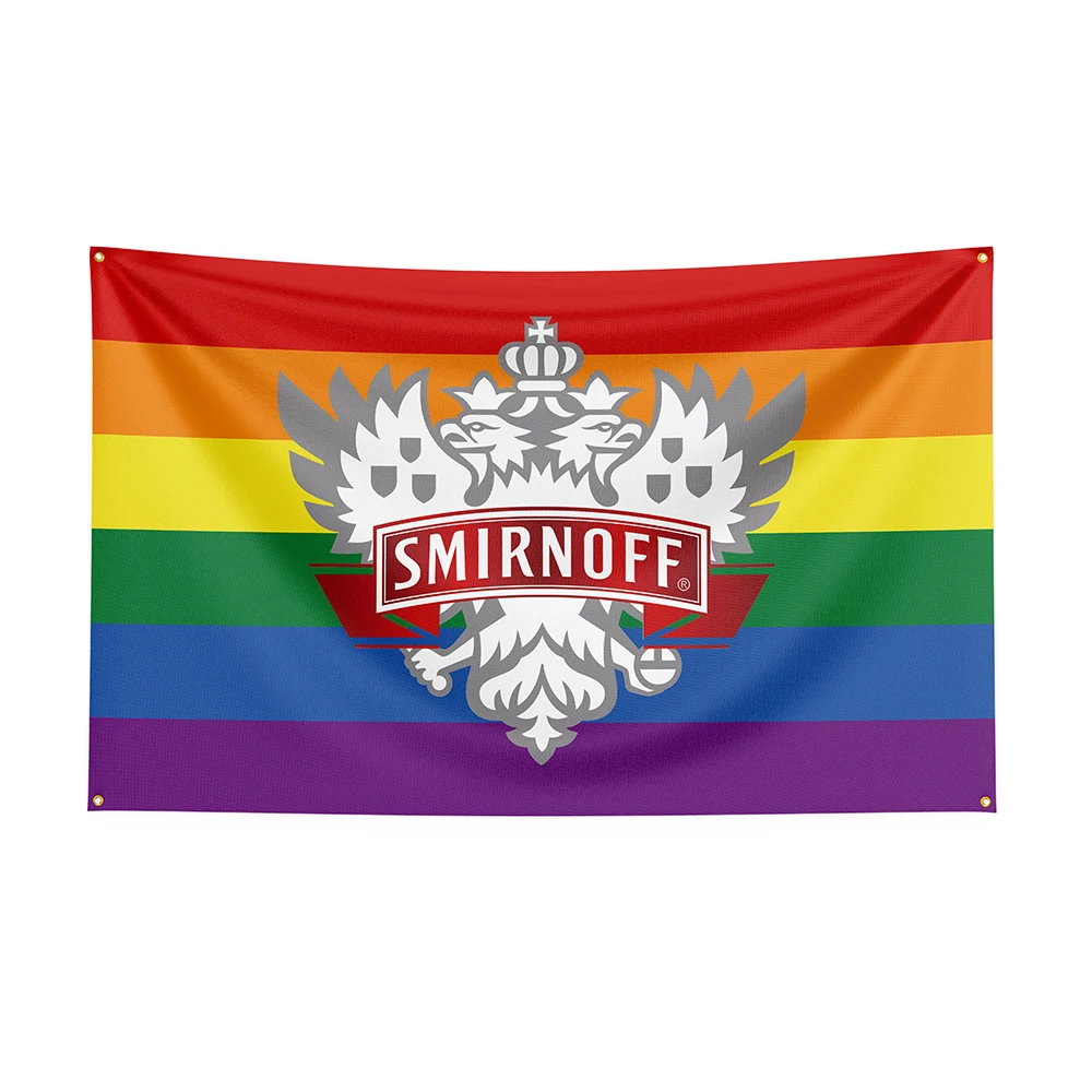 

3x5Ft Smirnoffs Flag Polyester Printed Beer Banner For Decor
