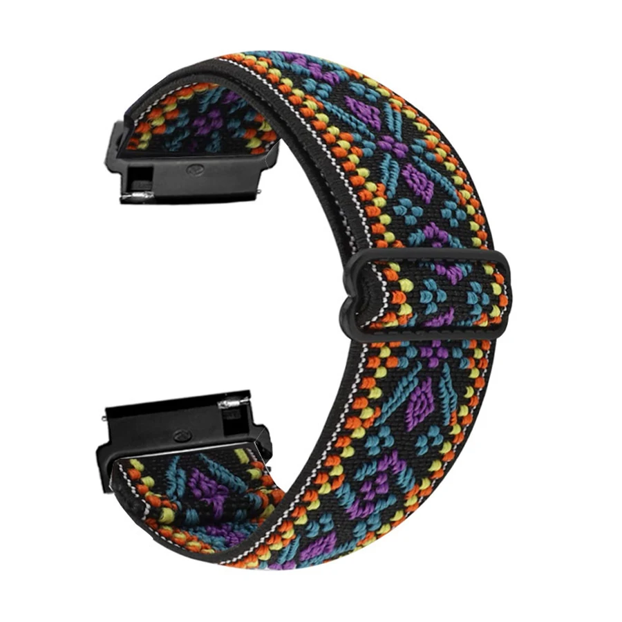 Versatile Elastic Nylon Watch Strap - Premium Wristband Bracelet