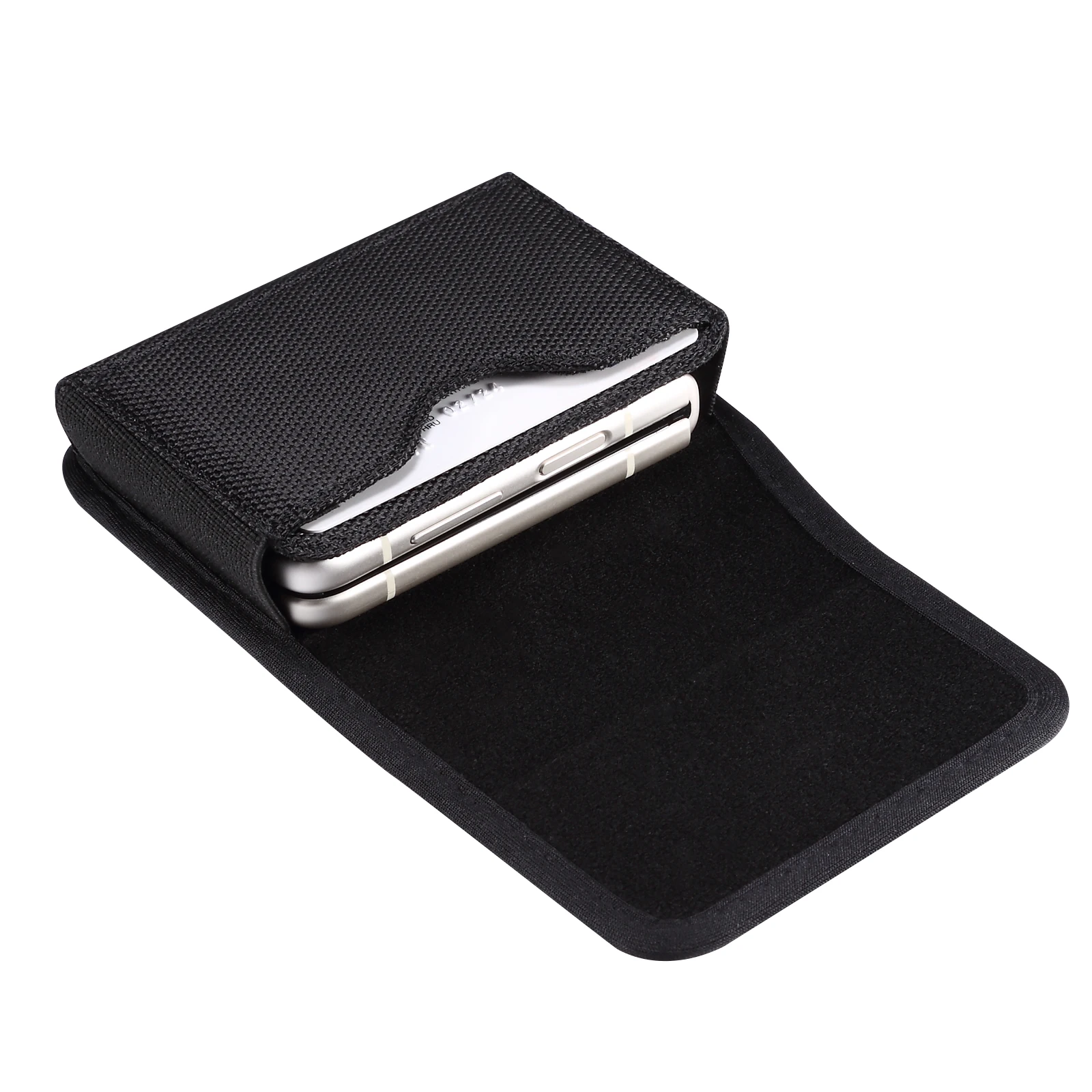 Elegant Oxford Leather Belt Clip Waist Card Case – Premium Fashion Accessory