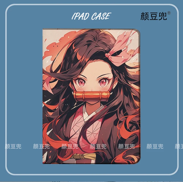 

Kamado Nezuko Anime Case For iPad 9th 10th Air 3 Mini 6 5 Case Luxury Silicone Pro 12.9 11 inch For Air 4 5 10.9 Protective Skin