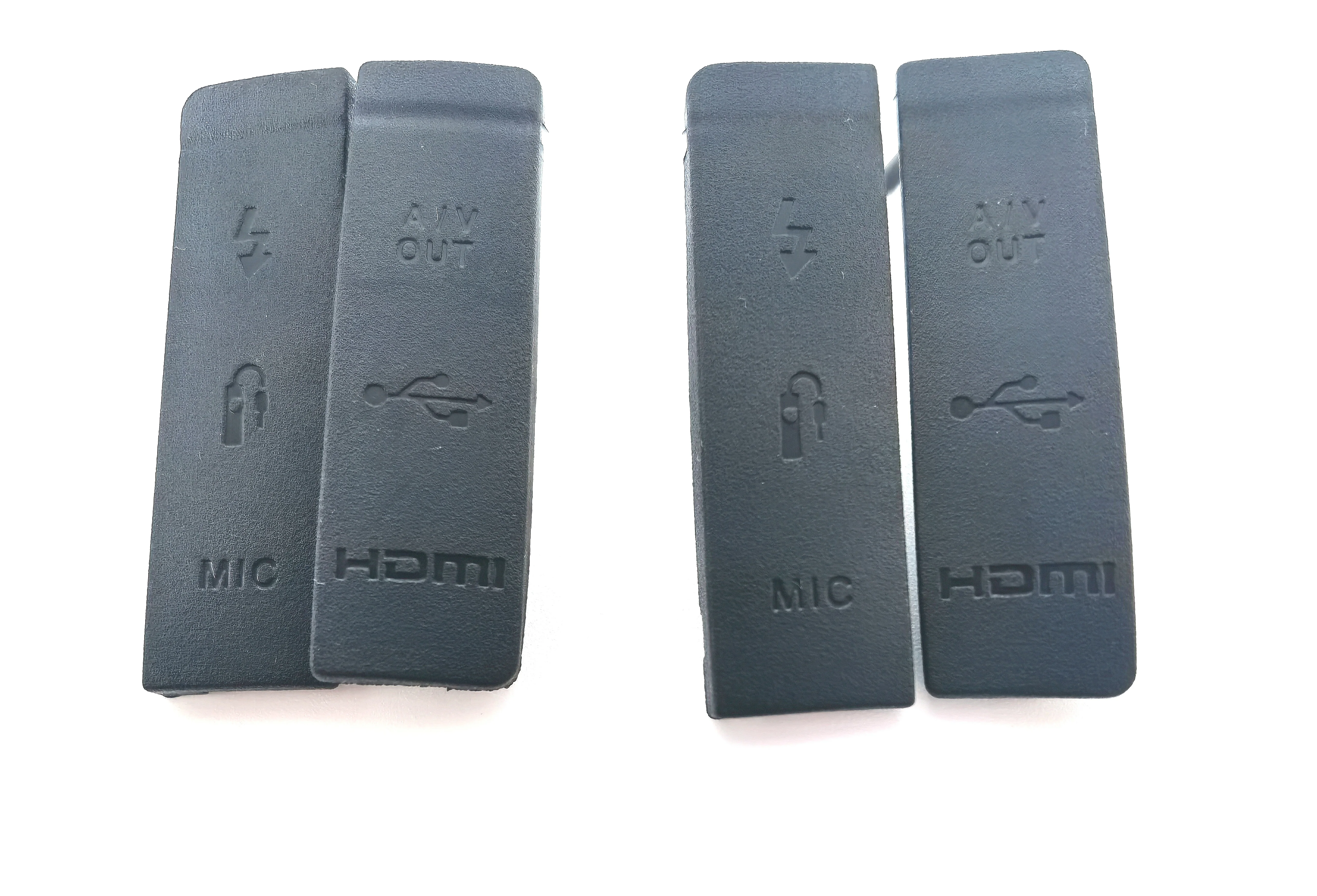 1set For Canon 5D Mark II 5DII 5D2 USB HDMI DC IN VIDEO OUT Rubber Door Bottom Cover Camera Replacement parts camera repair parts