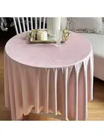 1pc Pink Classic Comforter Cloth Tablecloth for Wedding /Home Decoration 1