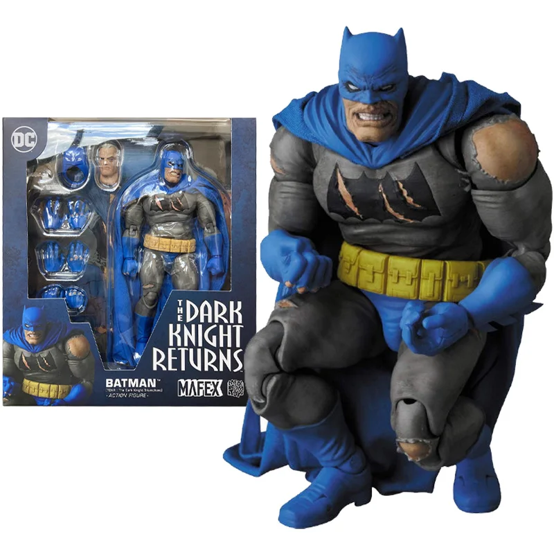

In Stock Original Medicom Toy MAFEX No.119 BATMAN TDKR：The Dark Knight Triumphant 16CM Collection Action Figure Toys Gifts