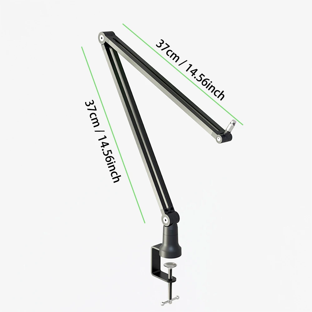 Microphone Stand Metal Suspension Scissor Microphone Stand Adjustable Boom Arm Stands Pedestal Pop Filter For Blue Yeti Fifine K669 BM800 USB Mic