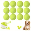 12 packs of small dog tennis balls, pet toys for playing and training 1
