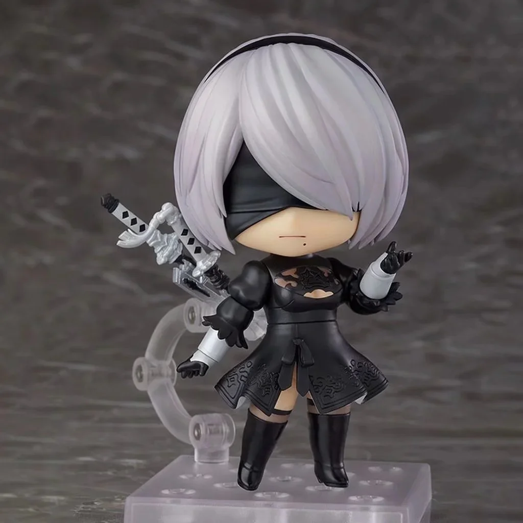 

10cm 2B Action Figure NieR Automata YoRHa No.2 Type B Anime Figure PVC Figurine Collectible Model Doll Gifts 1475