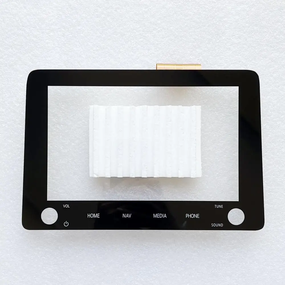 New Glass Touch Screen Panel Digitizer Lens Sensor For Mitsubishi eclipse cross-Car Radio DVD Player GPS Navigation