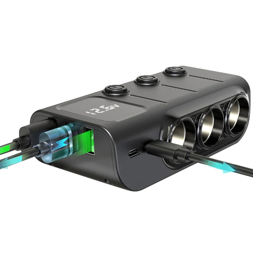 ο   ÷ й 3 In 1  й 120W USB PD   , ġ ִ LED  ÷ 