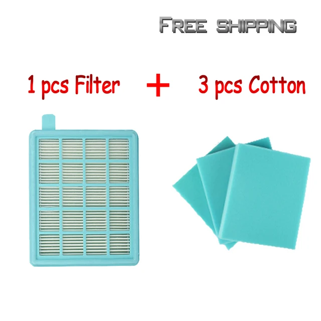 lot Filter Mesh HEPA FILTER BUFFALO-MISTRAL For Philips Vacuum Cleaner FC8470 FC8471 FC8472 FC8473 FC8474 FC8476 FC8477 4pcs