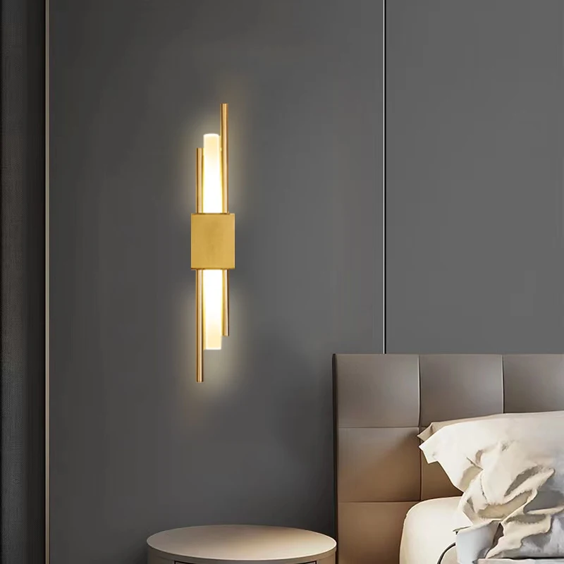 

Marble Wall Lamps Modern LED wall light For Bedroom Living Room Loft Home Decor Bedside Wall sconce Bathroom Mirror light fixtur