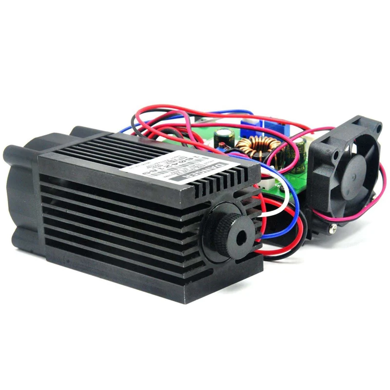 450nm 2W 2000mW Powerful Blue Dot Laser TTL Modulation for Engraver Engraving Machine