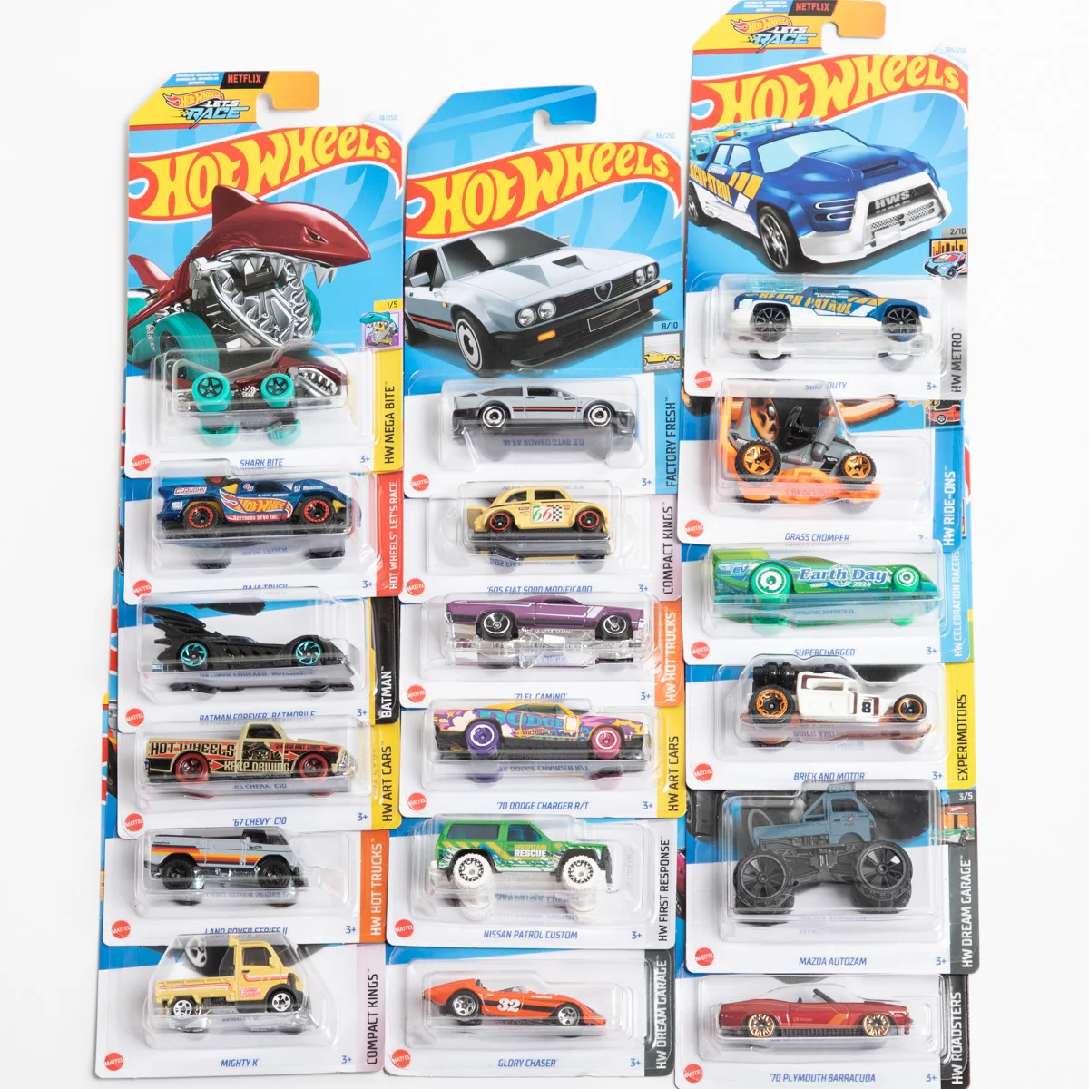 HotWheels キャラウィール 11台 キカイダー ライディーン ギャバン