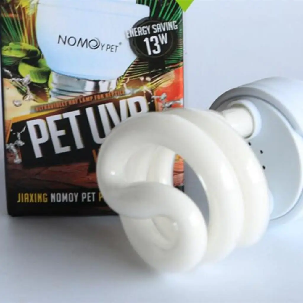5.0 13W Calcium Reptile Turtle UVB Light Compact Bulb Lamp Globe