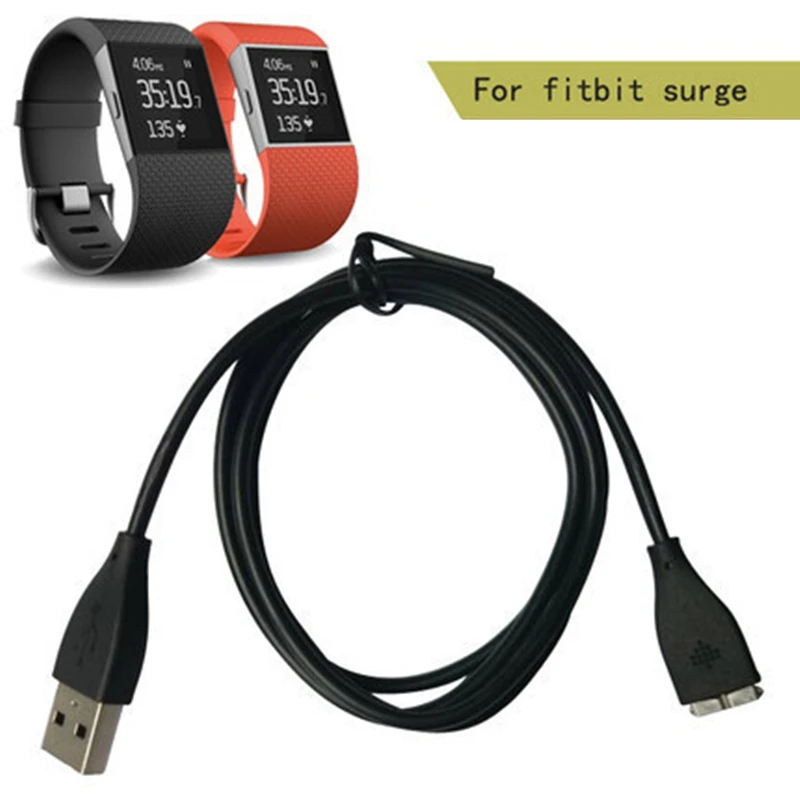 Fitbit Surge Fitness 용 Usb 충전 케이블 충전기 빠른 Smartwatch 손목 밴드 Cargador de pulsera de reloj 시계 충전기
