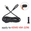 Kemei 2296 USB Charger Cable - Orignal Replacement Charging Cable for Hair Clipper Accessories 5