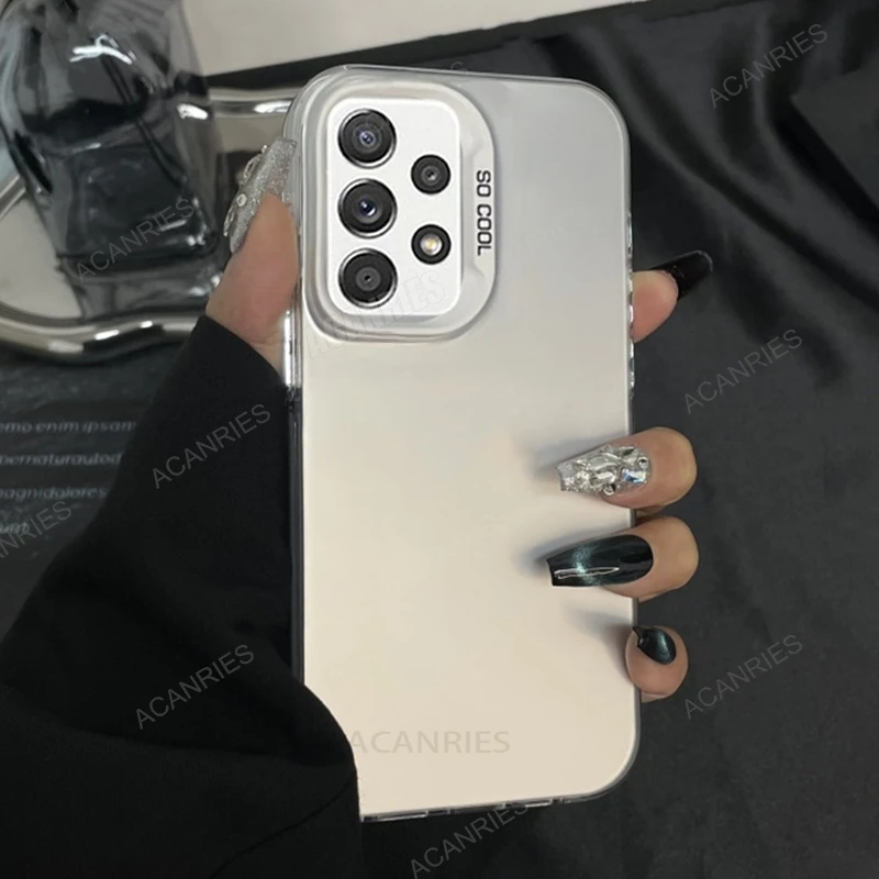 A 52 53 33 23 13 Coque en silicone Aurora de luxe pour Samsung Galaxy A32 A52 A53 A13 A23 A33 4g 5g Housse souple antichoc A51 A12 A52s_voghion.com