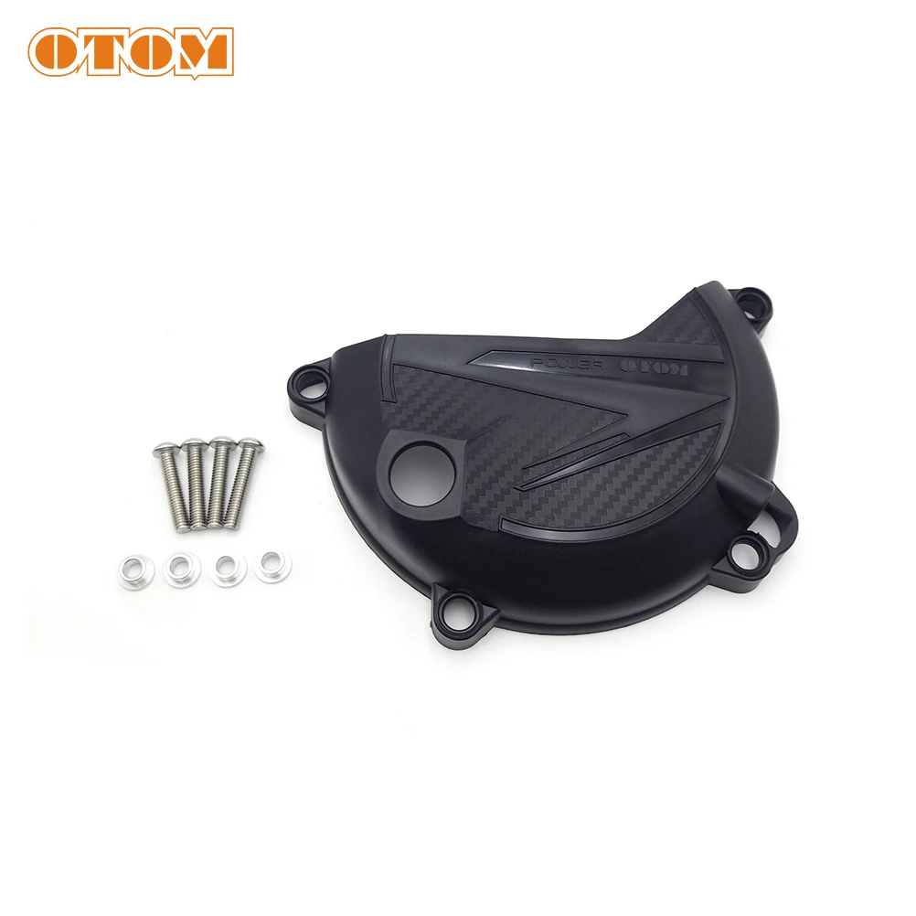 Защита двигателя мотоцикла OTOM, пластиковая крышка сцепления