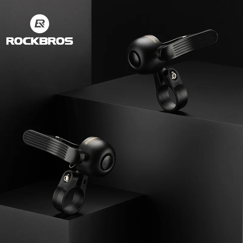 ROCKBROS Bike Bell Horn Handlebar MTB Road Cycling Call Alloy Ring Crisp Sound Warning Alarm For Safety Bicycle Accessories bicycle bell