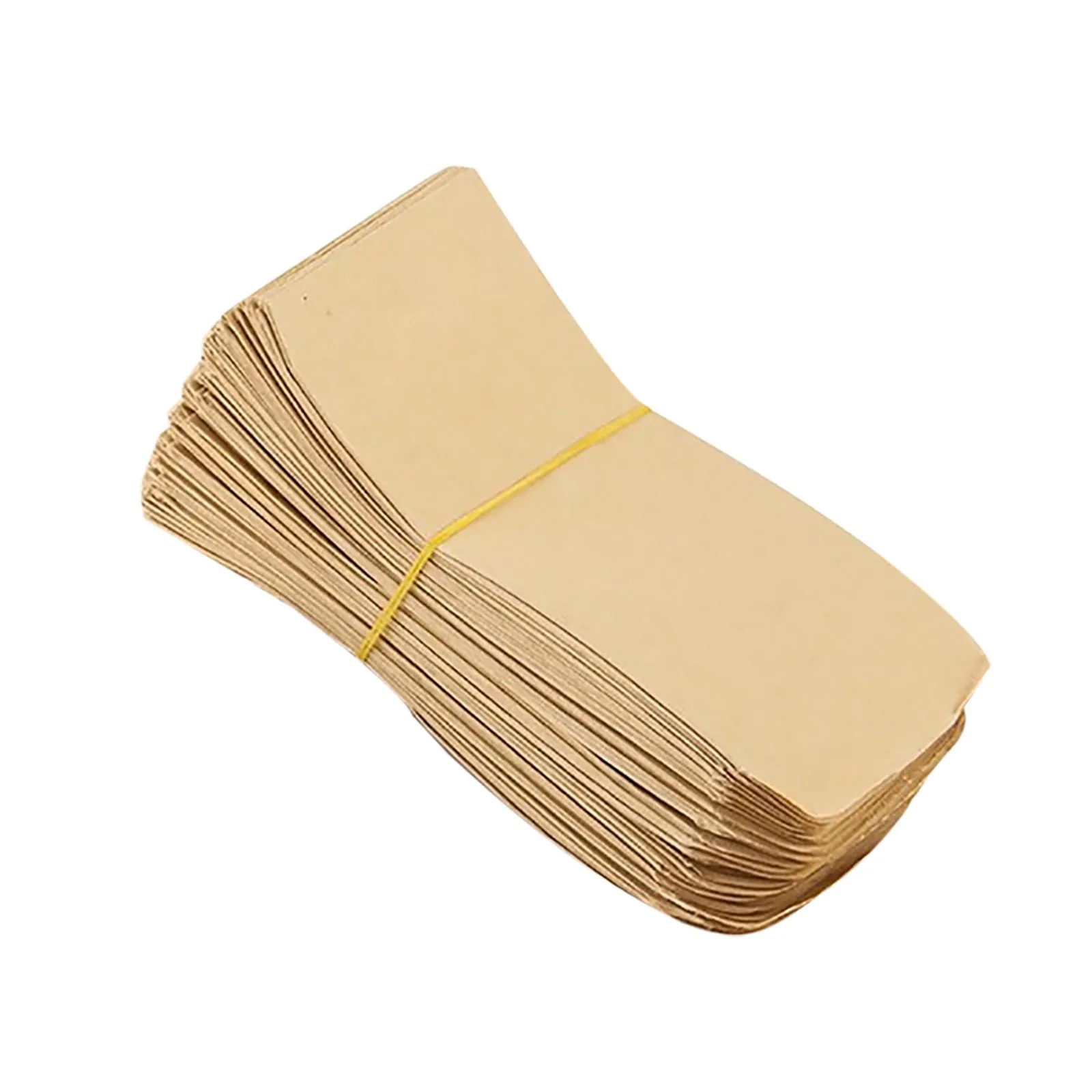 100 Pack Kraft Small Coin Envelopes Self-Adhesive Kraft Seed Envelopes Mini  Part