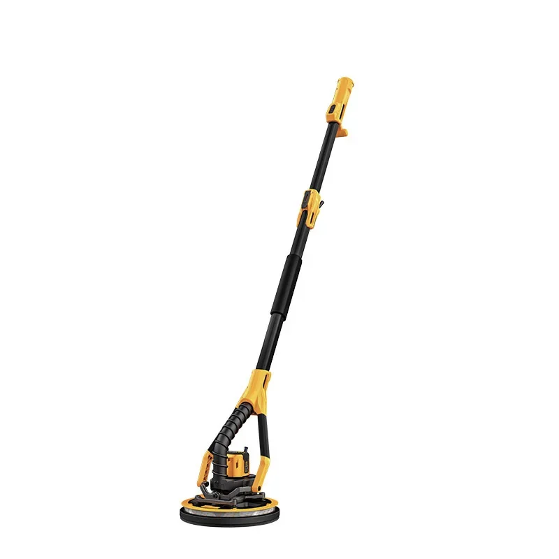 Brushless Electric Wall Polisher with Double Light Long Pole 220V Sandpaper Grin