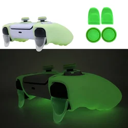Luminous Glow-in-the-Dark Silicone Controller Cover (Green)