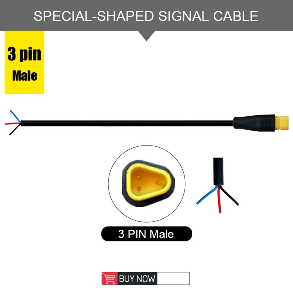 Ebike Geformter Stecker 2/3/4/5/6 Pin Männlich Weiblich Kabel Wasserdichter Stecker Signalleitung Julet Stecker Ebike Teile – Detail 10