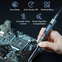 MINIWARE TS101 Digital Display Electric Soldering Iron High Power Welding Pen Internal Heating Household Welding Repair Kits 2
