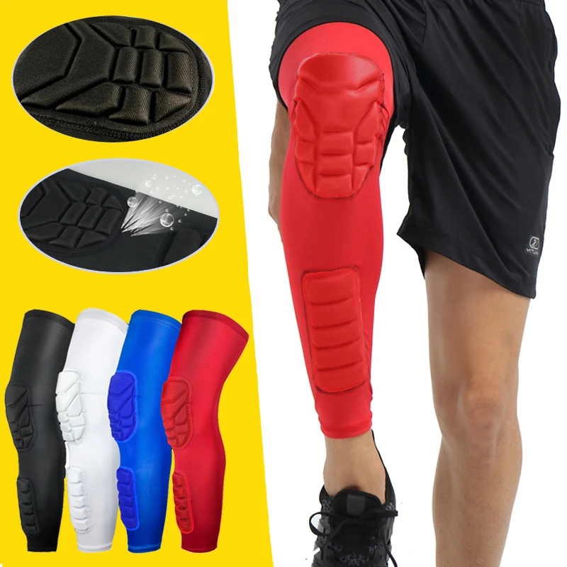 Knee Pad Calf Support Sport Basketball Leg Sleeve 