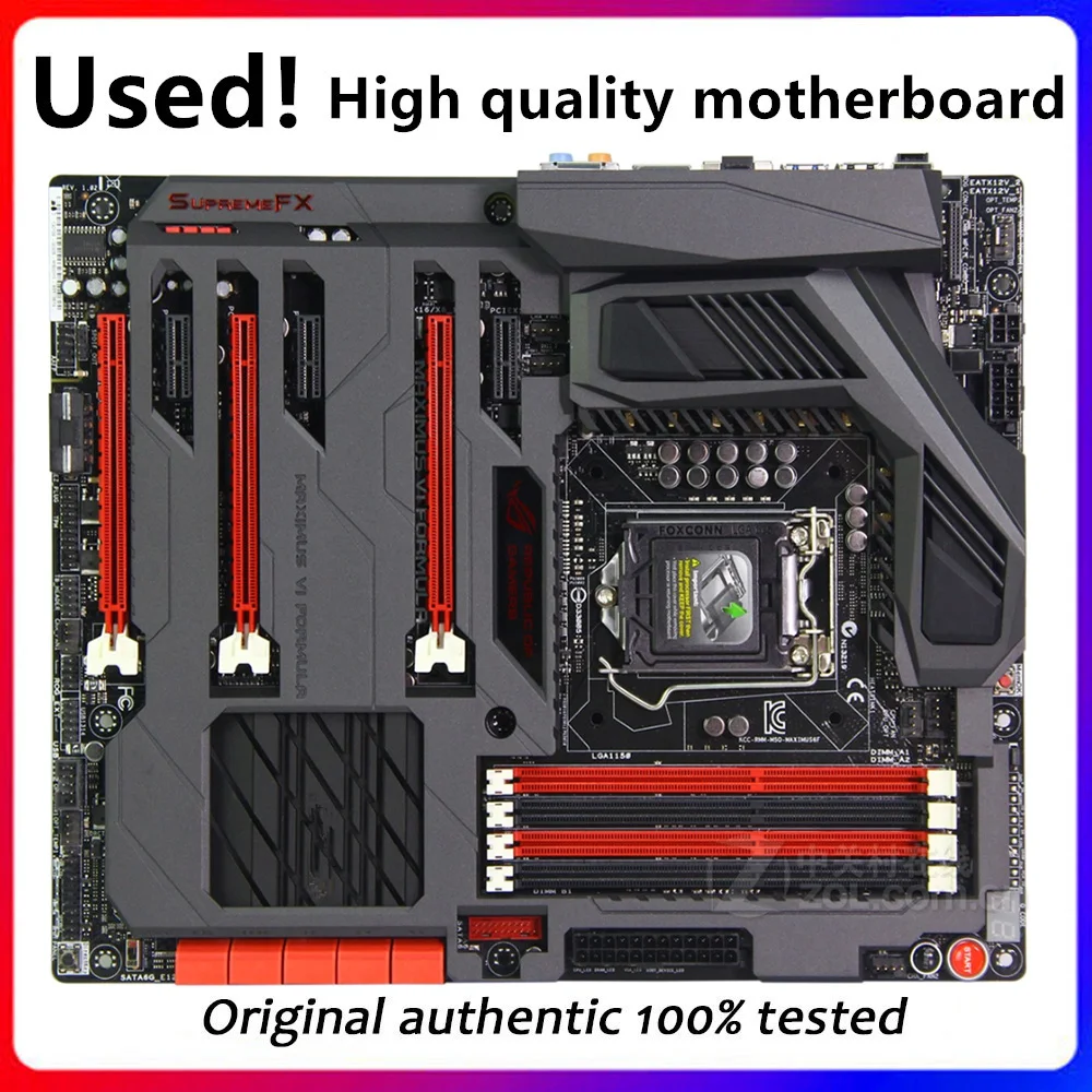 Для Asus Maximus VI Formula десктопная материнская плата Z87 Z87M LGA 1150 для Core i7 i5 i3 DDR3 SATA3 USB3.0 оригинальная б/у материнская плата