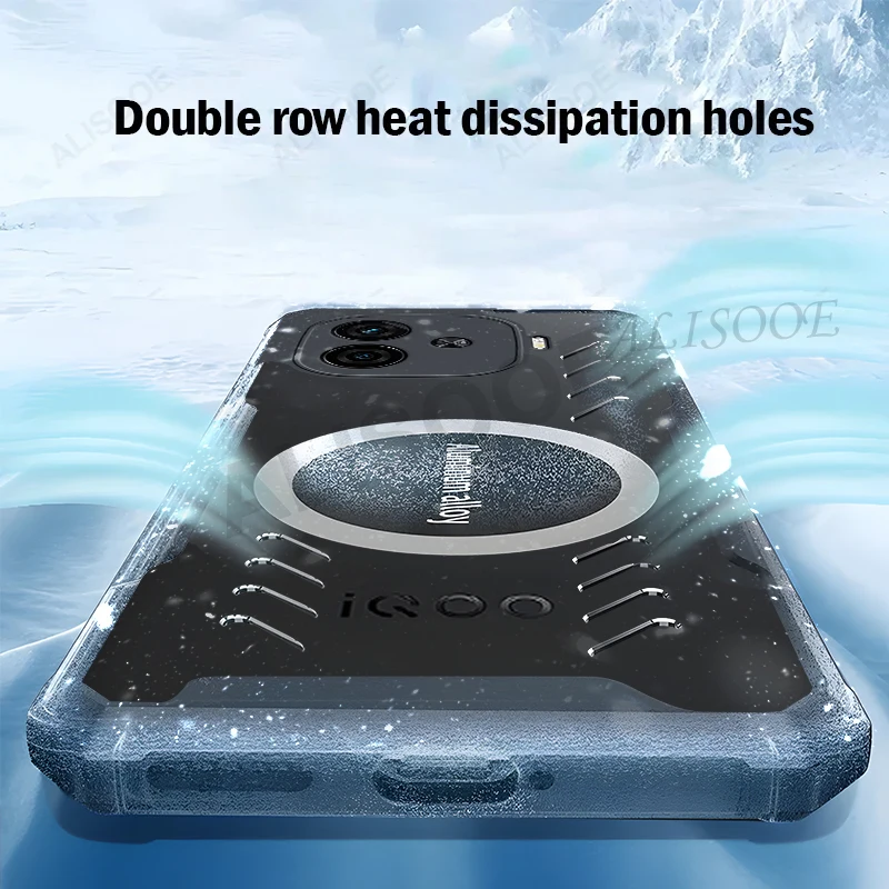 HD Transparent Heat Dissipation Protection Cover
