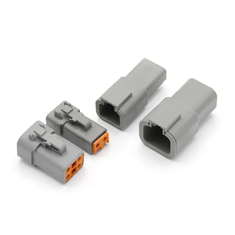 DEUTSCH 커넥터 DT/DTM/DTP/DT15/DT13 도이치 커넥터 수 DT06-2S 방수 커넥터 DT04-2P 암 플러그, 5 세트, 10/100 세트