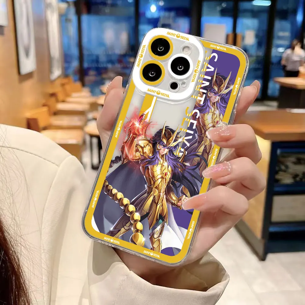 S-Saint S-Seiya Omega Designer Clear Phone Case Cover