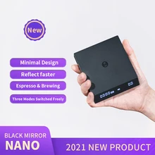 

Timemore 2021 Black Mirror Nano Coffee Scale Mini Digital Smart Electronic Kitchen with Flow Rate Display Espresso Mode 0.1g