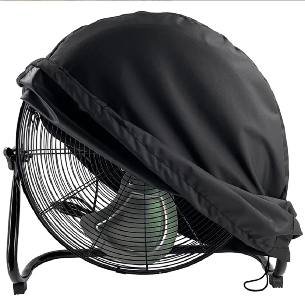 Description Picture 3 of itemIndustrial Fan Cover UV Protection Waterproof Dustproof Foldable Electric Fan Cover for Outdoor Indoor Bedroom Dust-proof