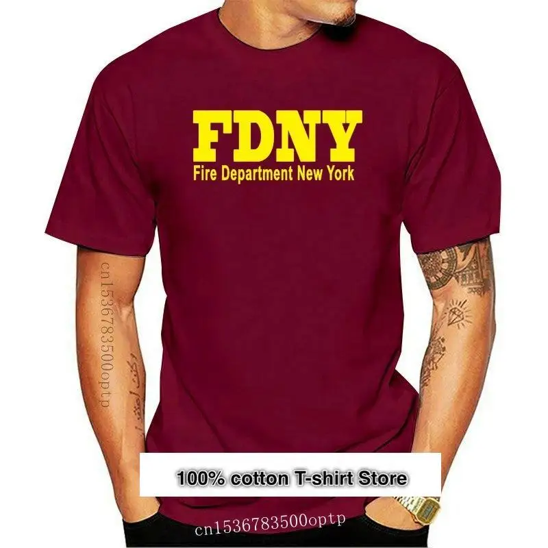 Camisa De Rescate Del Departamento De Bomberos De Nueva York