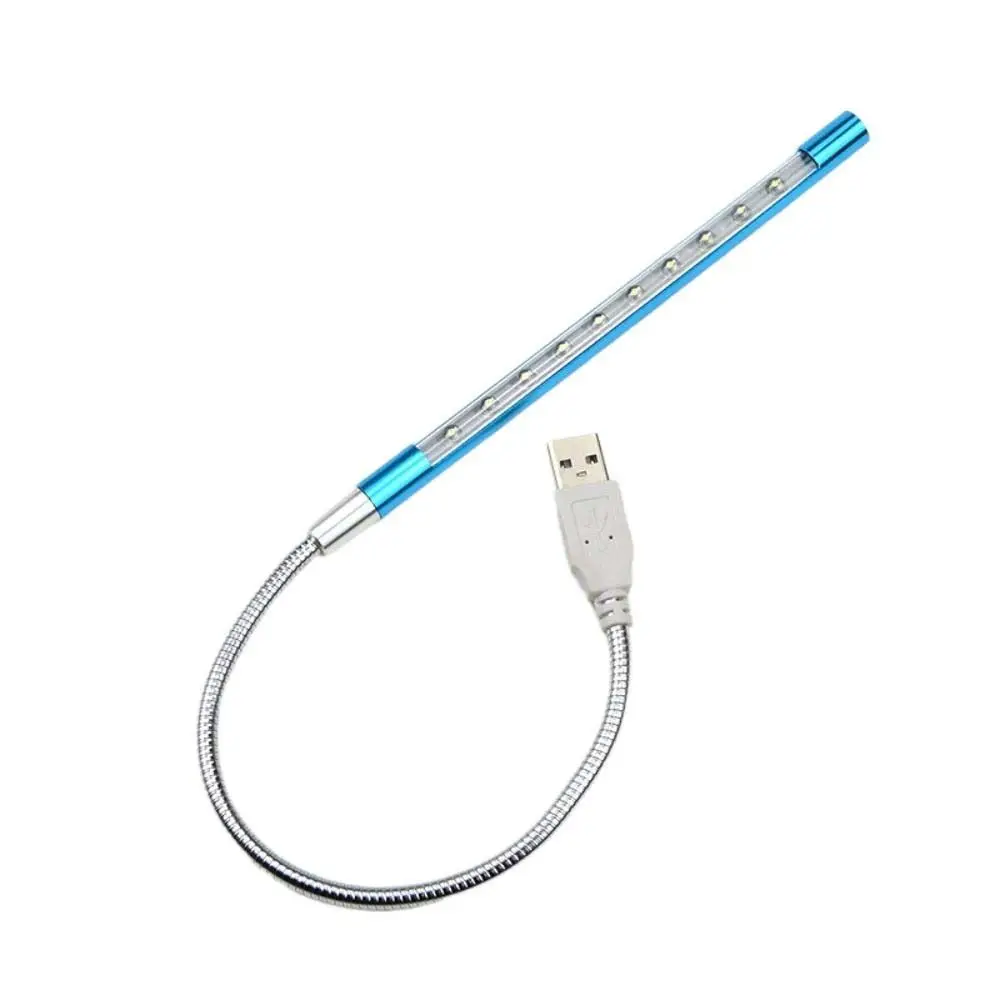 

Mini Portable Dormitory Computer Free To Bend Metal Desk Light Night Light Eye Protection Light Reading Light