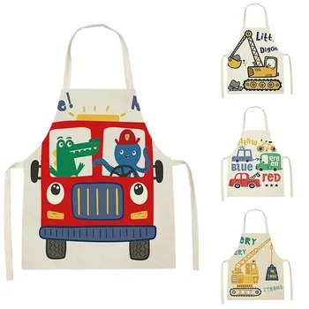 Kids Cartoon Cooking Apron 1