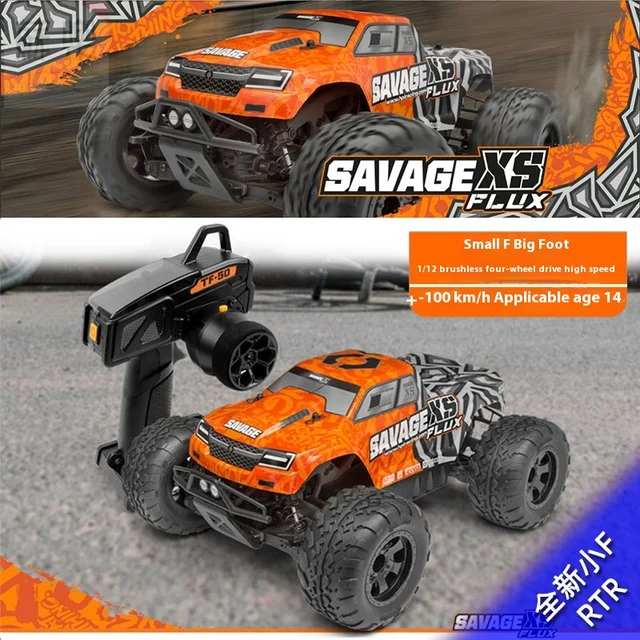 HPI サベージ FLUX 1/12 HPI Savage XL Flux V2 GTXL-6 Monster 1/8 Truck