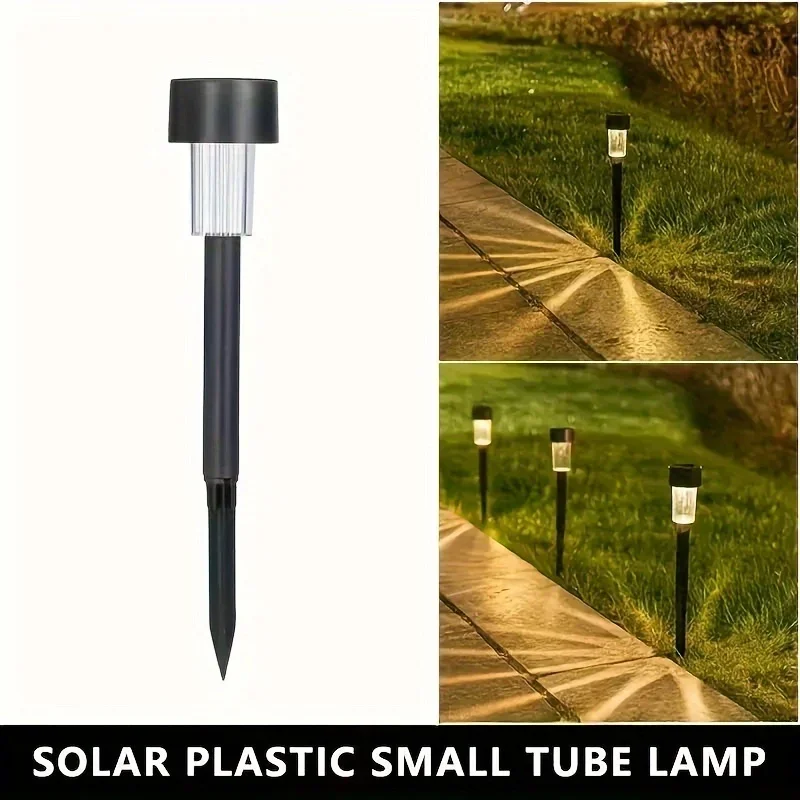 10 PCS Solar Garden Lights – Semi-Embedded Outdoor Pathway Lights 6