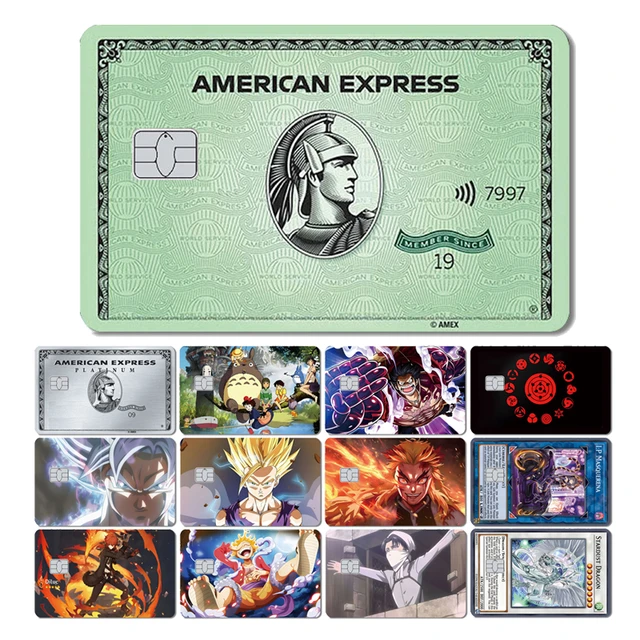 AMEX American Express Platinum Credit Card SMART Sticker Skin Wrap