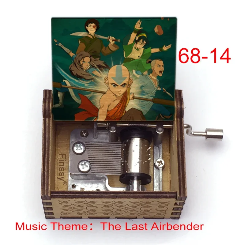 Music Theme Avatar's Love Music Box Anime Avatar The Last Airbender Aang Cartoon Fans Boys Family Christmas Gifts Home Decor music box
