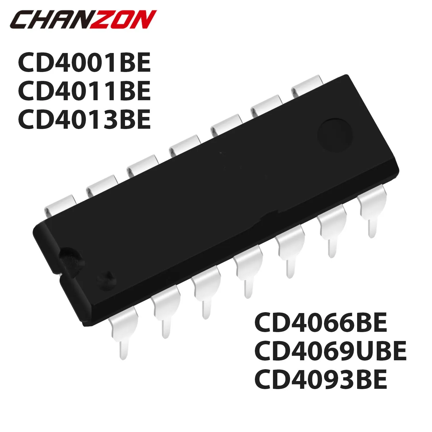 10PCS CD4001BE CD4001 4001BE CD4011BE CD4011 TC4011BP CD4013BE CD4013 DIP 4013BE 4013 DIP14 IC Integrierte Schaltung Neue Original