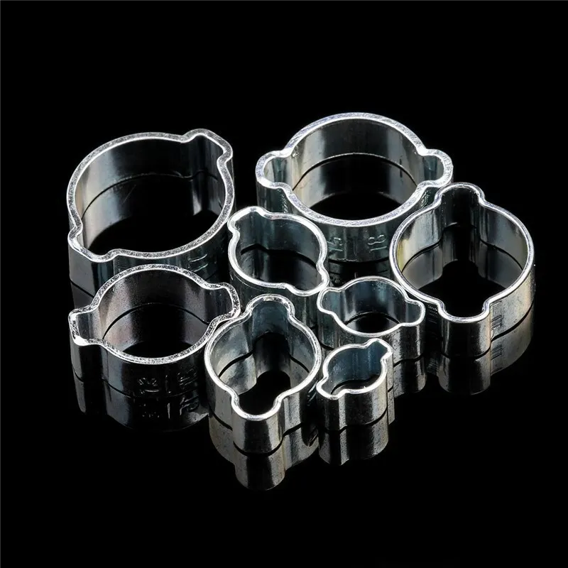 tubo ferro galvanizado grampos cinch clamp ring 80pcs 01