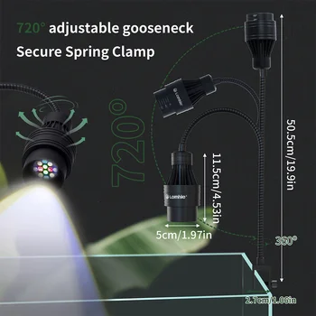 Lominie A15F LED Aquarium Light 5