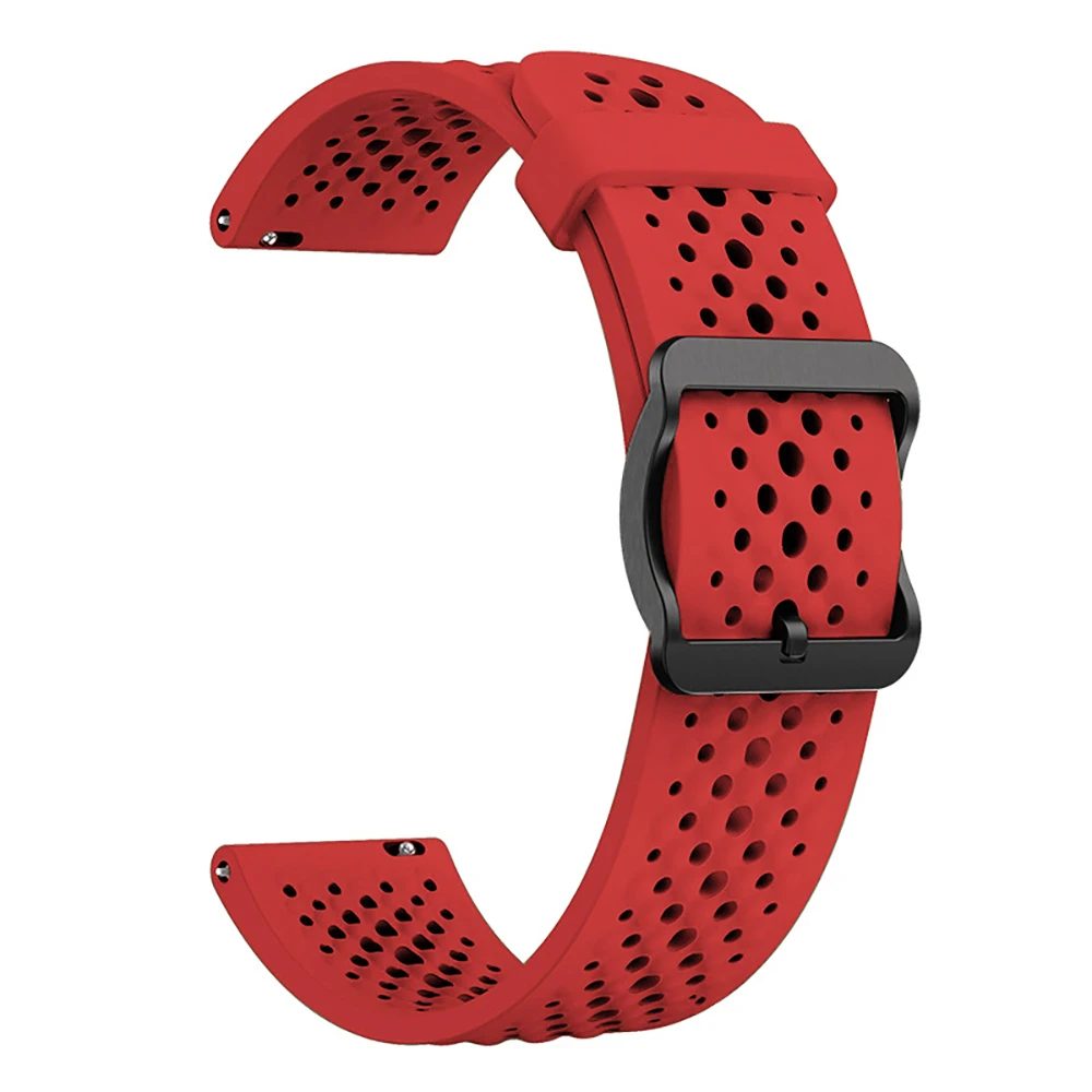 Breathable Silicone Sport Strap - 22mm